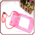 Summer waterproof cell phone bag for swimming with sling